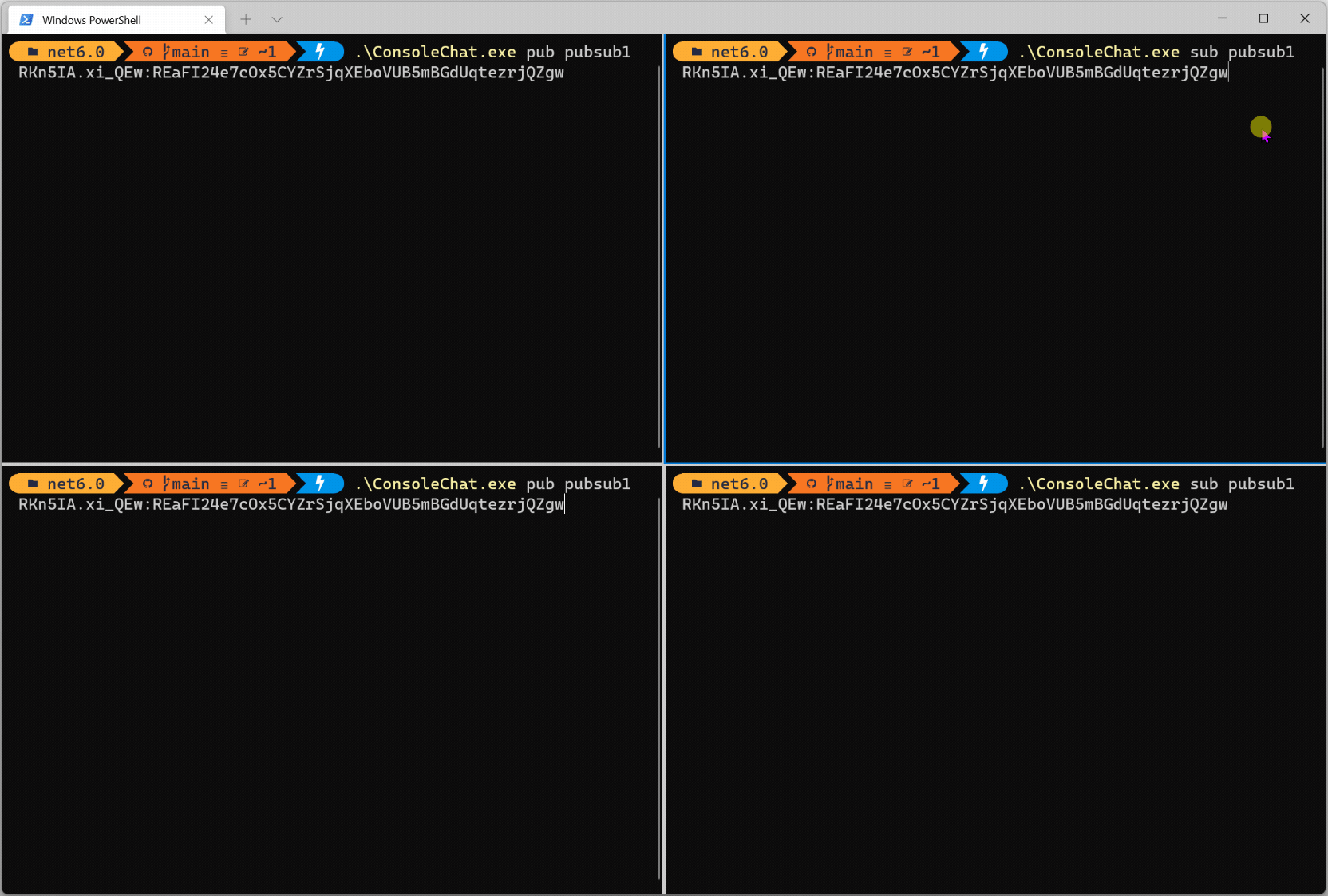 What is pub/sub and how to apply it in C# .NET to build a chat app