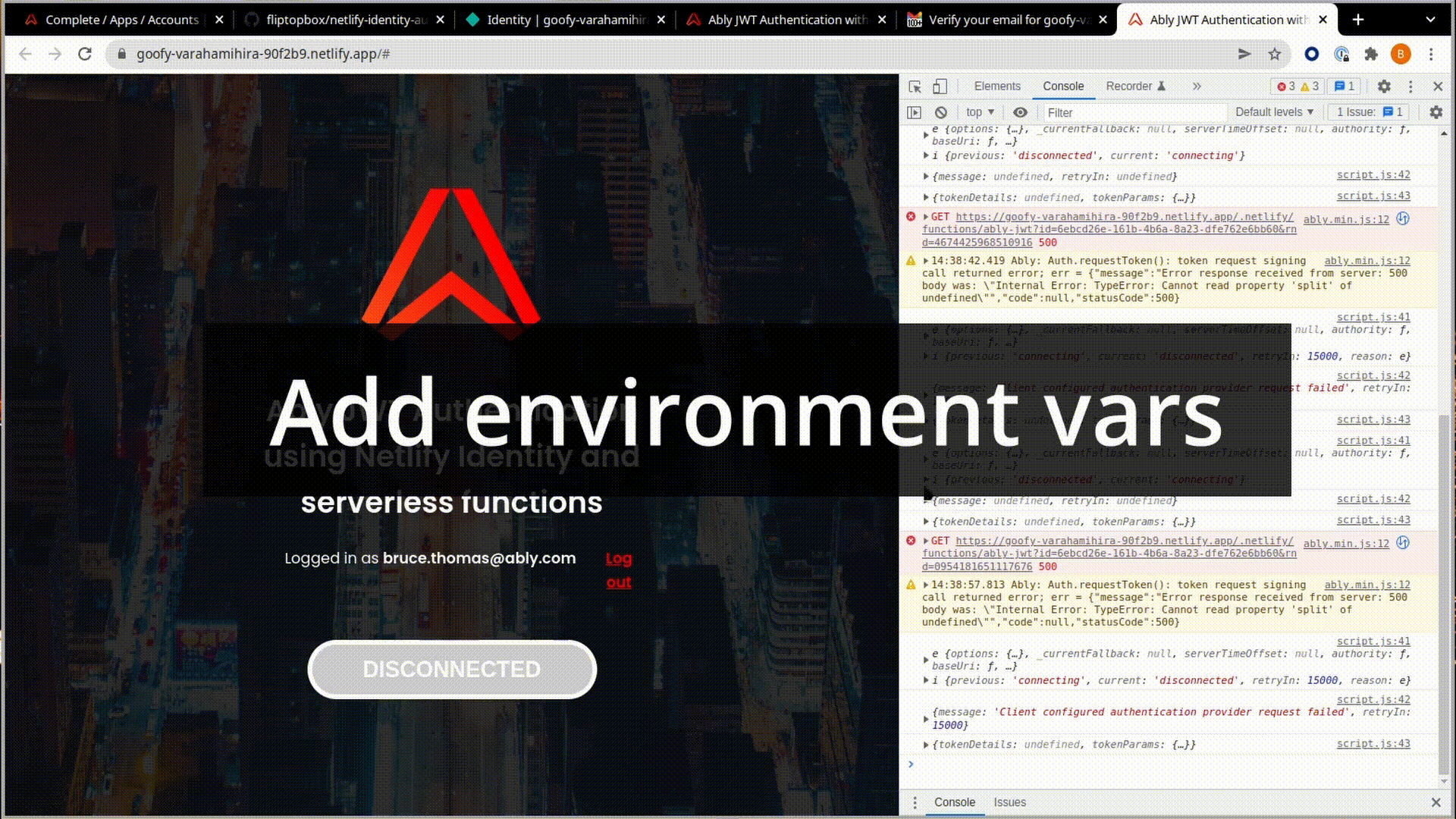 Netlify Identity protects Ably apps from hacks